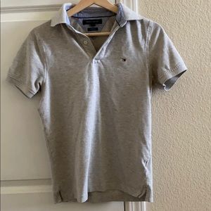 Tommy Hilfiger Slim Fit Polo Grey